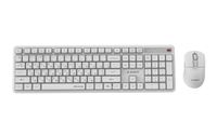 Gembird
Бездротовий комплект (клавіатура + миша), Silent Key Pro Business, білий