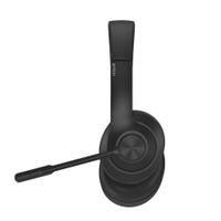 Гарнітура бездротова 2.4GHz+Bluetooth v5.3+AUX 4-Pin, чорна