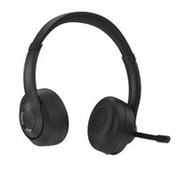Гарнітура бездротова 2.4GHz+Bluetooth v5.3+AUX 4-Pin, чорна