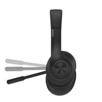 Гарнітура бездротова 2.4GHz+Bluetooth v5.3+AUX 4-Pin, чорна