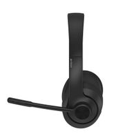 Гарнітура бездротова 2.4GHz+Bluetooth v5.3+AUX 4-Pin, чорна