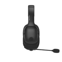 Гарнітура бездротова 2.4GHz+Bluetooth v5.3+AUX 4-Pin, чорна