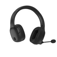 Гарнітура бездротова 2.4GHz+Bluetooth v5.3+AUX 4-Pin, чорна
