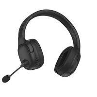 Гарнітура бездротова 2.4GHz+Bluetooth v5.3+AUX 4-Pin, чорна
