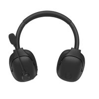 Гарнітура бездротова 2.4GHz+Bluetooth v5.3+AUX 4-Pin, чорна