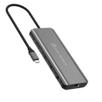 Мультиадаптер USB-C 5-в-1 (хаб/HDMI/PD/LAN/Audio)