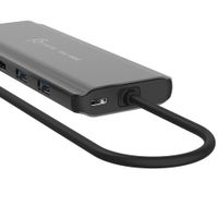 Мультиадаптер USB-C 5-в-1 (хаб/HDMI/PD/LAN/Audio)