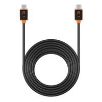 Кабель USB 2.0 480Mbps, 100W(20V5A), C-тато/C-тато, 3 м, преміум