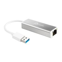 J5create
Адаптер, з USB-A на Gigabit Ethernet