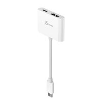 Мультиадаптер USB-C 2-в-1 (HDMI/PD), білий