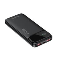 Портативний зарядний пристрій, 10000 mAh, PD 22,5 Вт, чорний