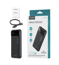 Портативний зарядний пристрій, 10000 mAh, PD 22,5 Вт, чорний