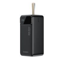 Choetech
Портативний зарядний пристрій, 50000 mAh, PD 22,5 Вт, чорний