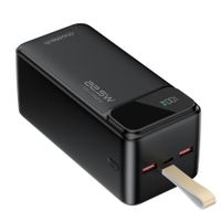 Портативний зарядний пристрій, 50000 mAh, PD 22,5 Вт, чорний