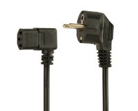Cablexpert
Кабель силовий, CEE7/7-C13, 90 градусів, довжина 1.8 м, VDE, 3*0.75 мм кв.