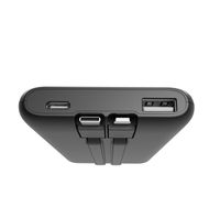 Портативний зарядний пристрій, 10000 mAh, PD 20 Вт, чорний