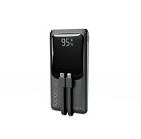 Портативний зарядний пристрій, 10000 mAh, PD 20 Вт, чорний