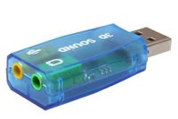 Gembird
Адаптер USB-Audio, звукова карта